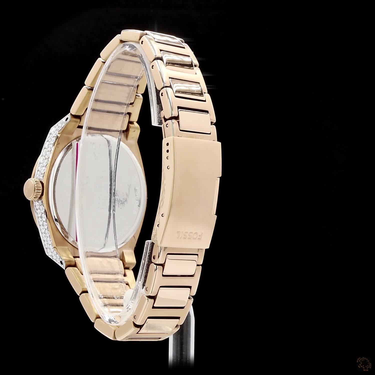 Aurelia Royale Silver-Tone Side Profile Luxury Watch