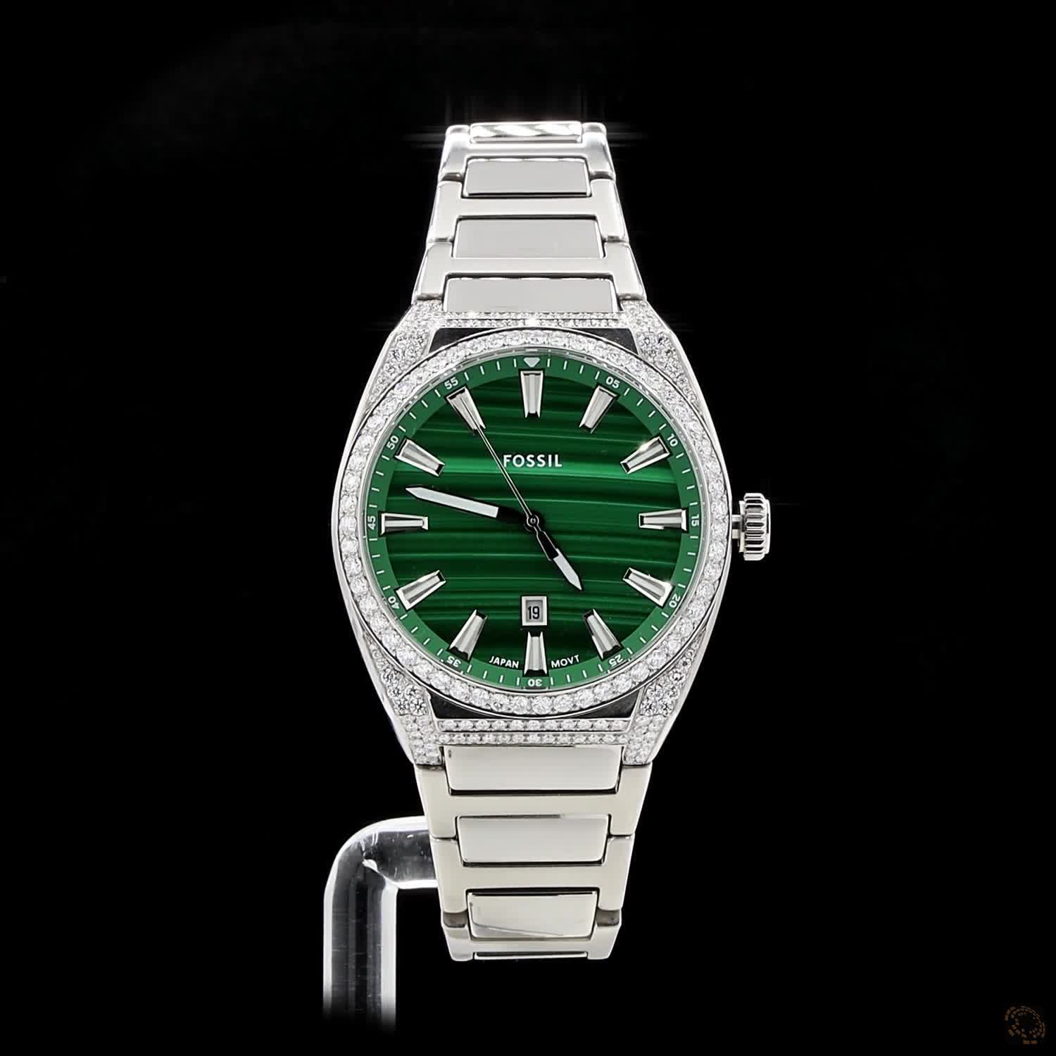 Aurelia Royale Green Dial Stainless Steel Luxury Watch