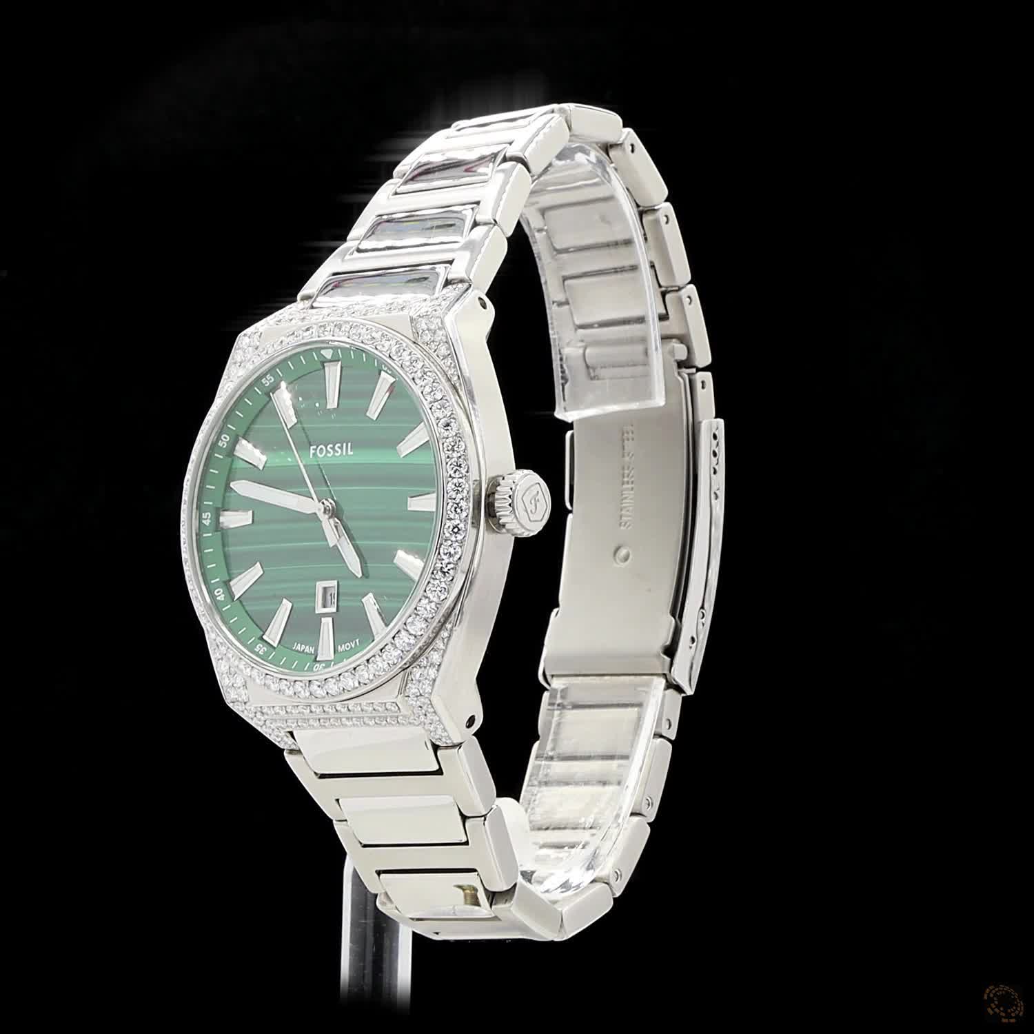 Aurelia Royale Green Dial Stainless Steel Luxury Watch