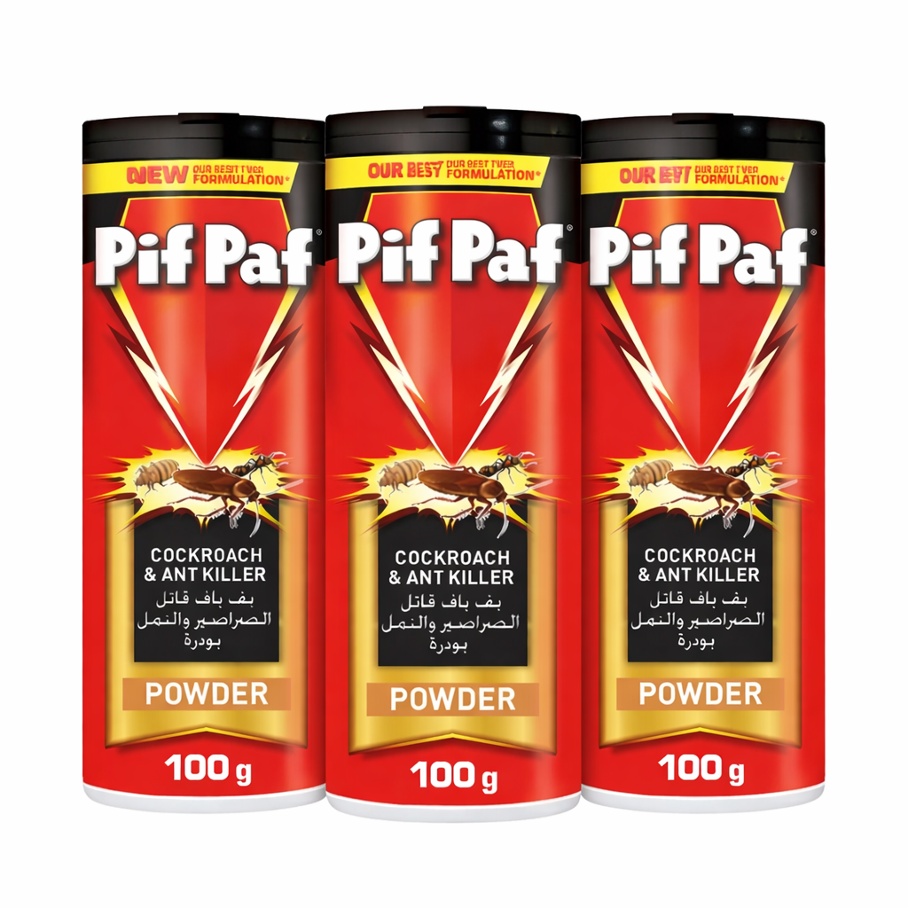 PIFF PAFF COAKROACH  POWDER 100GM X 3