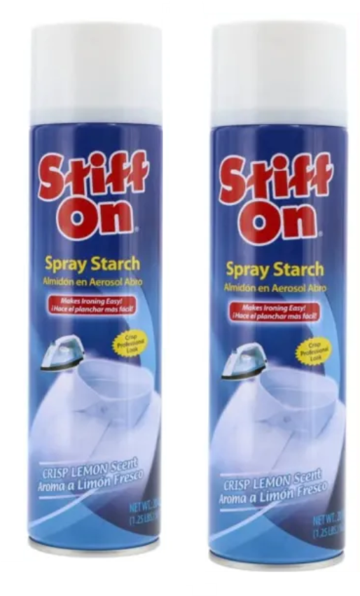 STIFF ON STARCH SPRAY 567 GM X 2