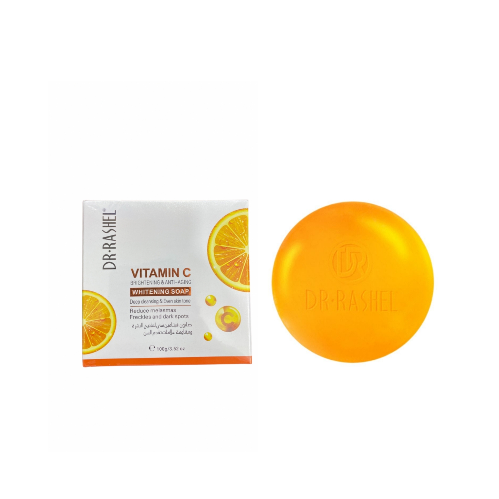 DR.RASHEL VIT-C WHITENING SOAP 100GM